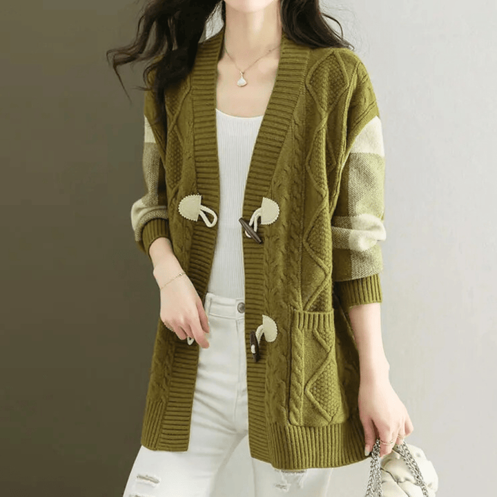 Blaire Eleganter Damen Cardigan mit Taschen