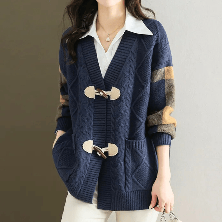 Blaire Eleganter Damen Cardigan mit Taschen