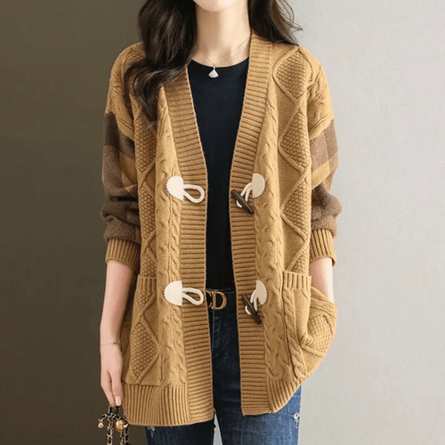 Blaire Eleganter Damen Cardigan mit Taschen