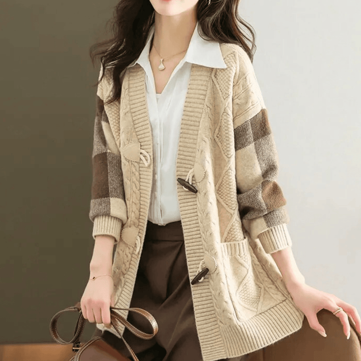 Blaire Eleganter Damen Cardigan mit Taschen
