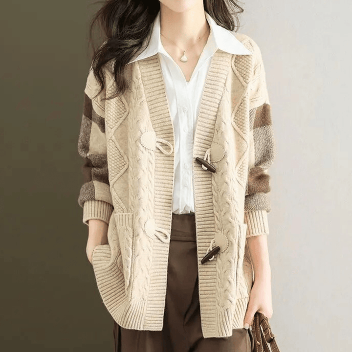 Blaire Eleganter Damen Cardigan mit Taschen