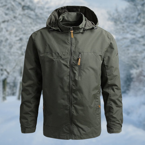 Atmungsaktive Herren Outdoorjacke Wasserdicht