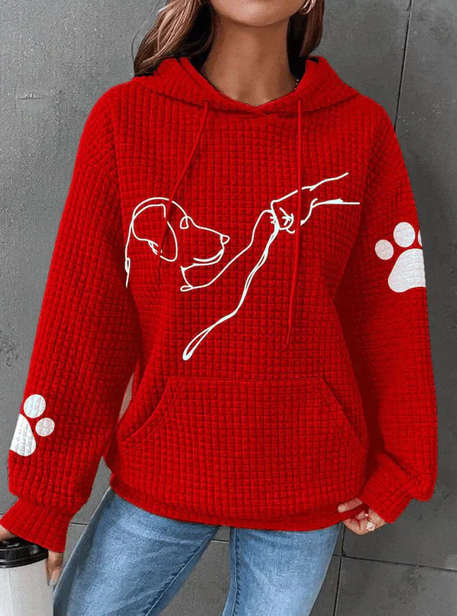 Lina Bequemer Damen Hoodie