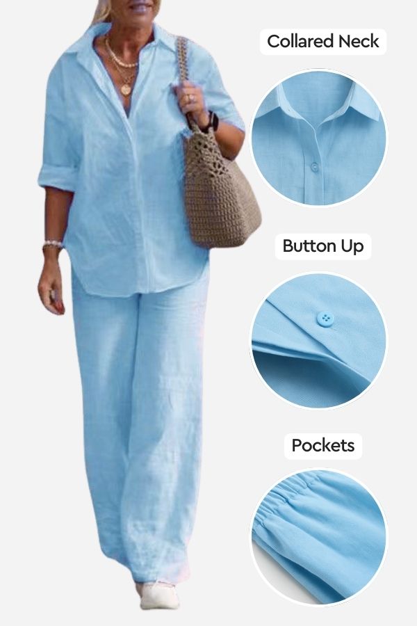 Lässiges Damen Zweiteiler-Set