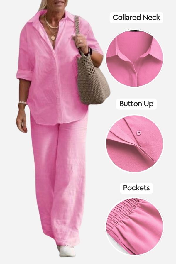 Lässiges Damen Zweiteiler-Set