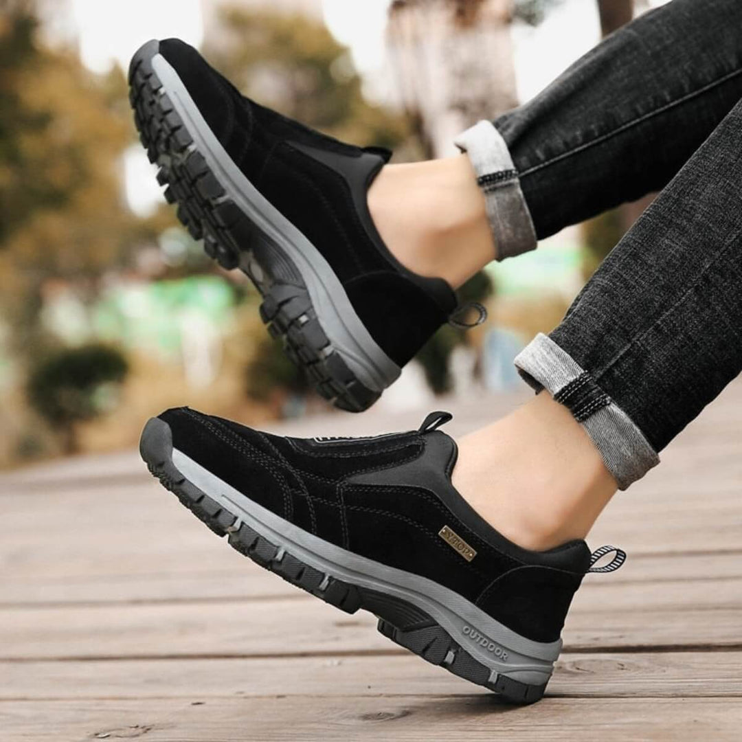 Bequeme Herren Walkingschuhe mit ergonomischer Fußgewölbeunterstützung