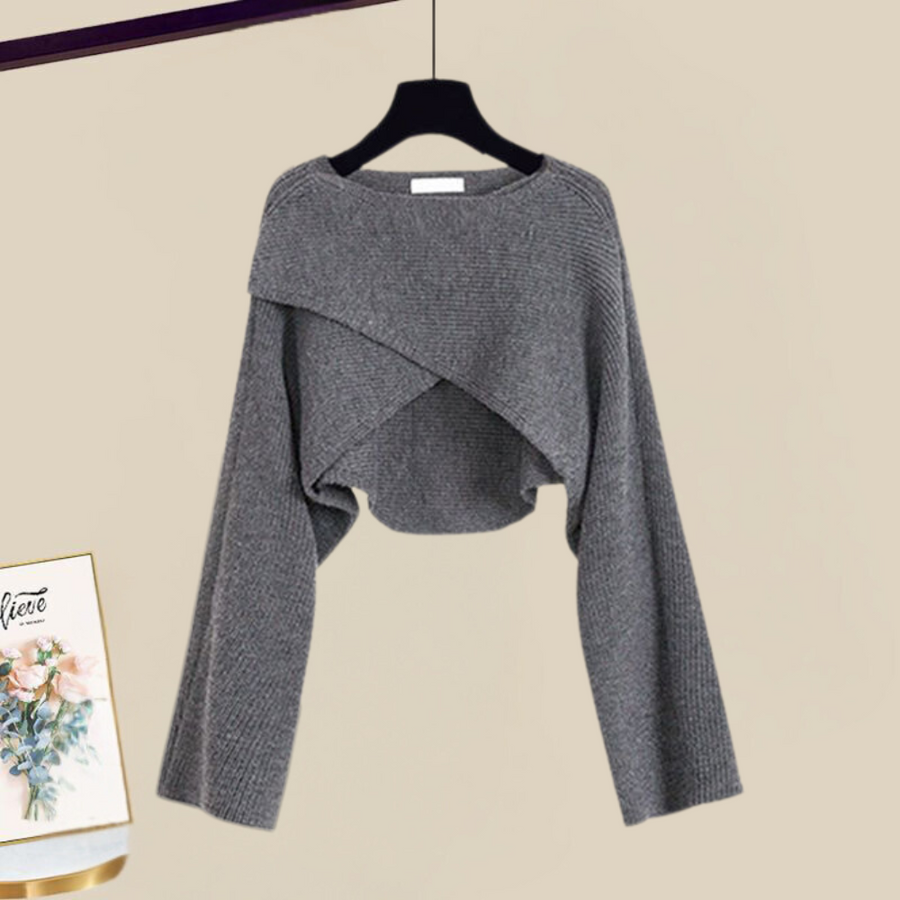 Elegantes Strick Damen Kleiderset