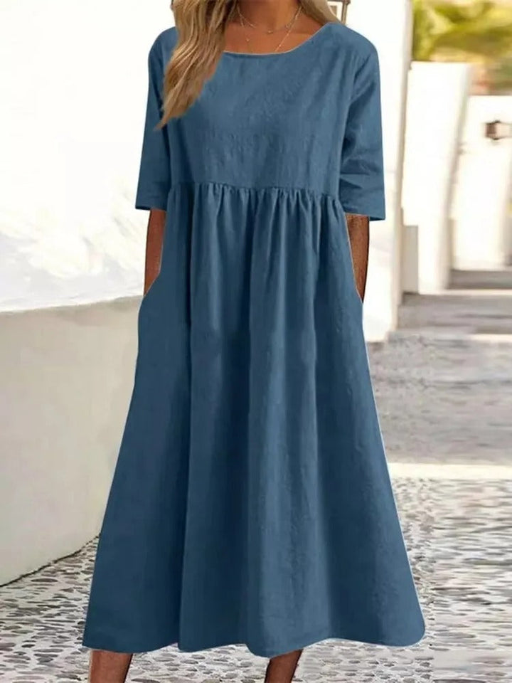 Elegantes Midi-Kleid Damen