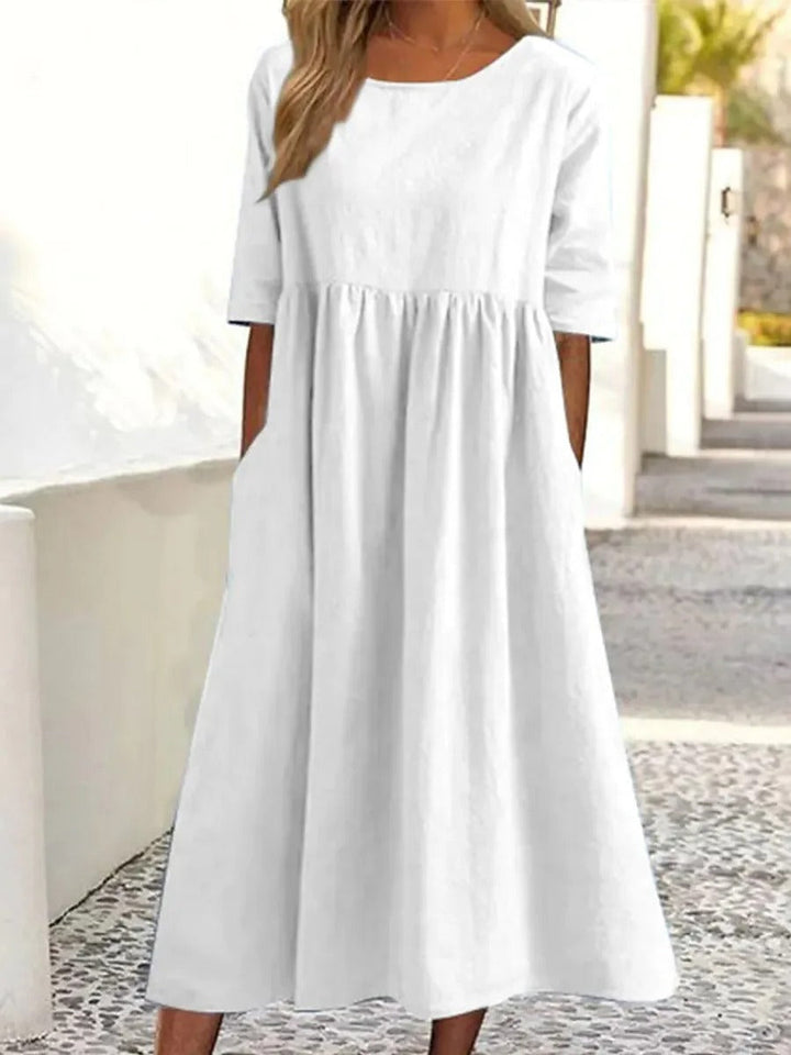 Elegantes Midi-Kleid Damen