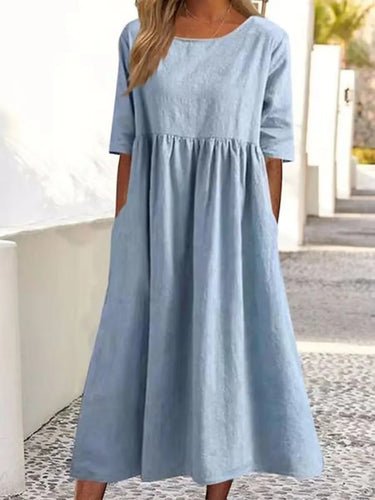 Elegantes Midi-Kleid Damen