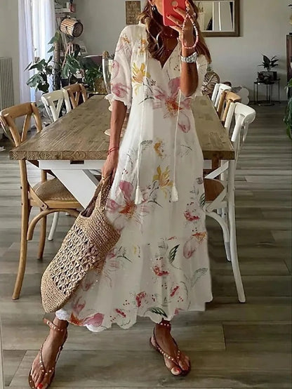 Sira Elegantes Boho Damen Kleid
