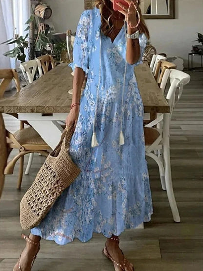 Sira Elegantes Boho Damen Kleid