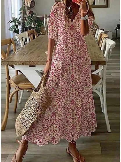 Sira Elegantes Boho Damen Kleid