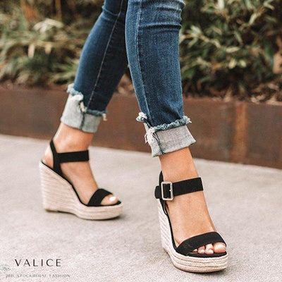 TAMARA - Komfortable Damen Wedges mit Keilabsatz