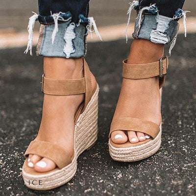 TAMARA - Komfortable Damen Wedges mit Keilabsatz