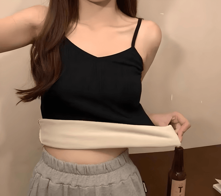 Mélina Kuscheliges Damen Fleece-Top