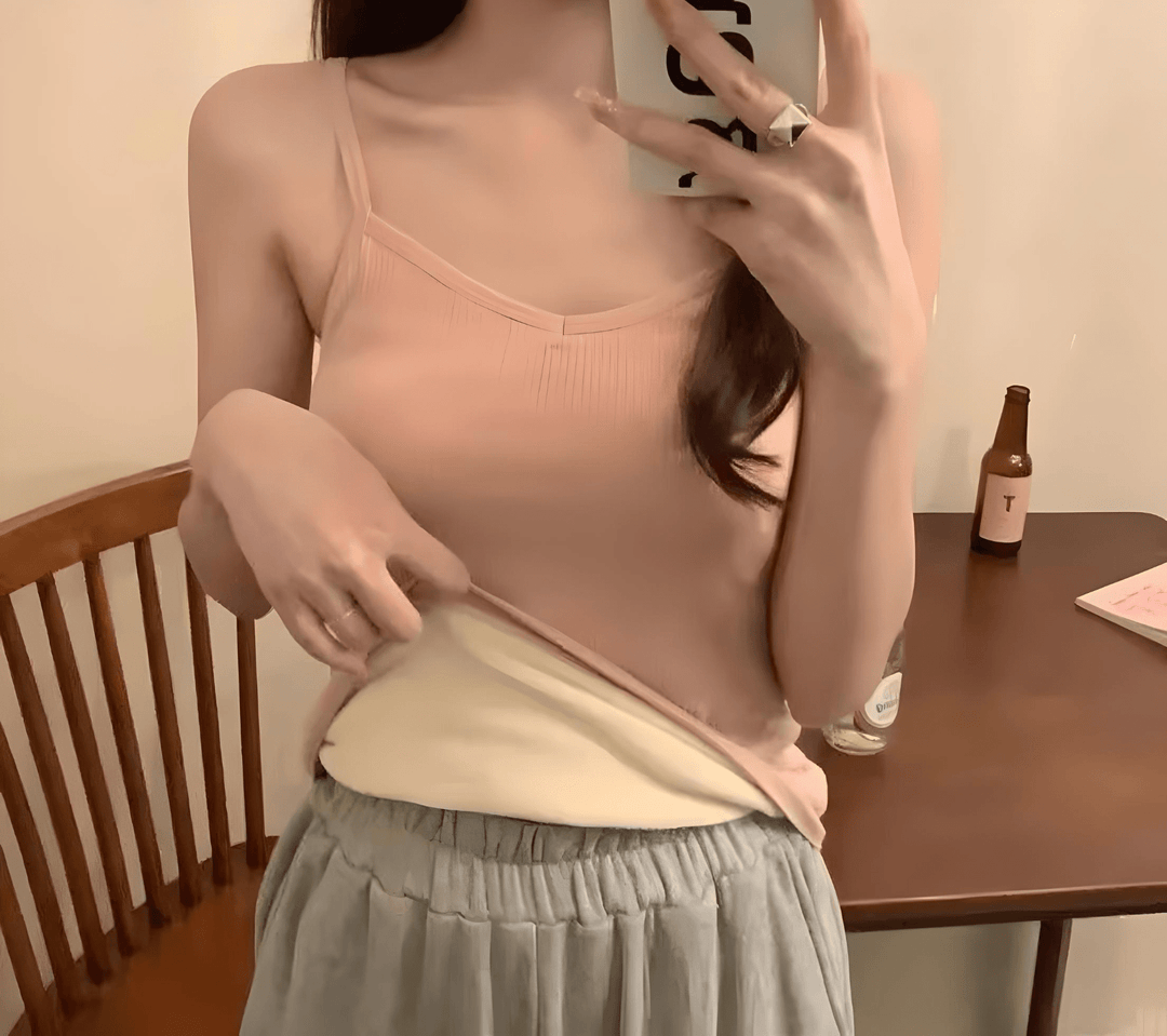 Mélina Kuscheliges Damen Fleece-Top