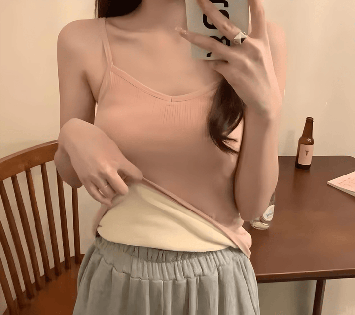 Mélina Kuscheliges Damen Fleece-Top