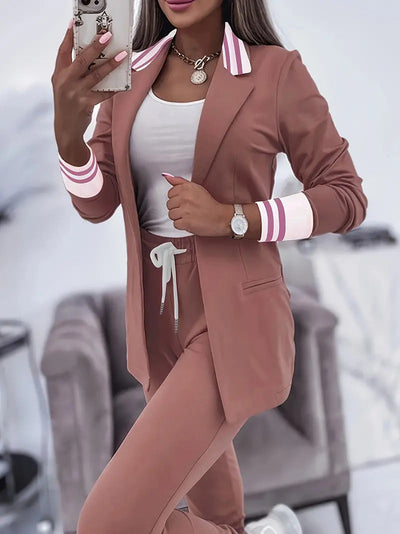Vivi - Super Schönes Damen 2-teiliges Blazer Set