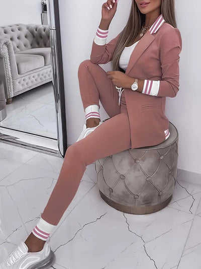 Vivi - Super Schönes Damen 2-teiliges Blazer Set