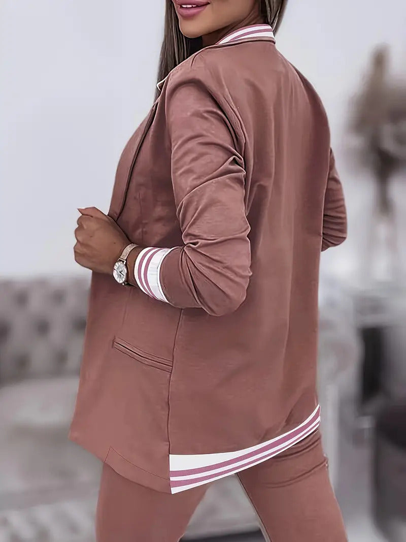 Vivi - Super Schönes Damen 2-teiliges Blazer Set